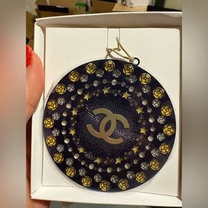 2025 Holiday Ornament Blue Gold CC Logo w/ Box | Limited Edition
